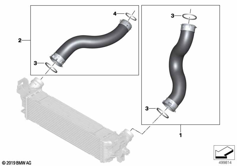 Воздуховод наддувочного воздуха