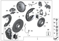 M Performance тормоз