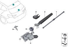 Детали очистителя заднего стекла