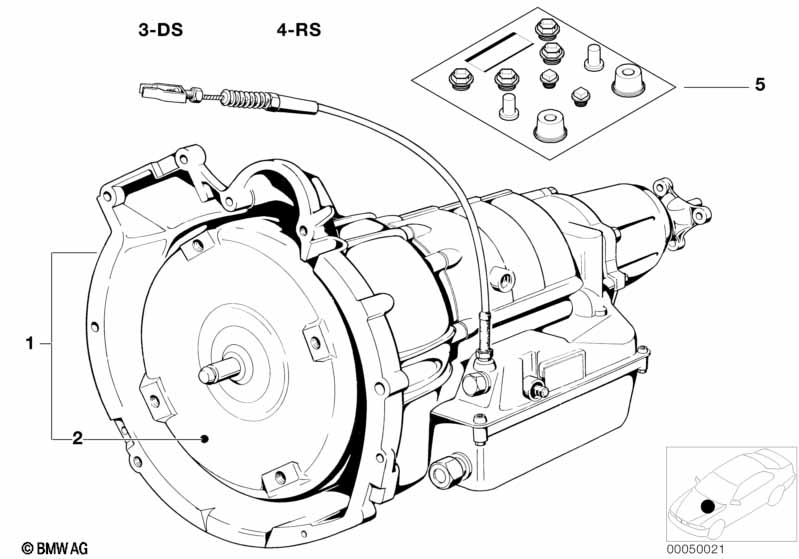 Автоматическая коробка передач 3HP22