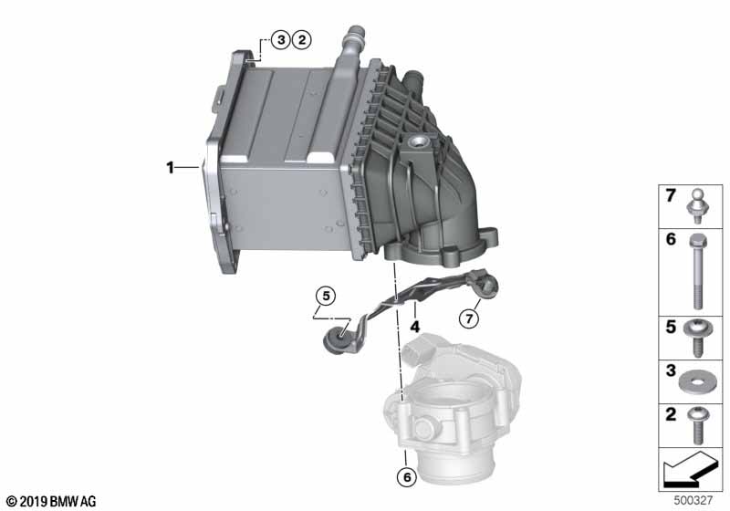 Охладитель наддувочного воздуха