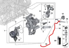 Сист.охлажд.- Насос охл.жидк./термостат