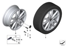 MINI л/с диск JCW Grip Spoke 815 -18" SZ