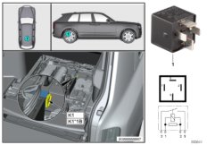 Реле пневматической подвески оси K1