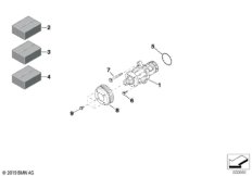 Водяная помпа системы охлаждения
