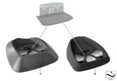 Крепление виртуального экрана MINI