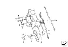 Корпус блока ГРМ