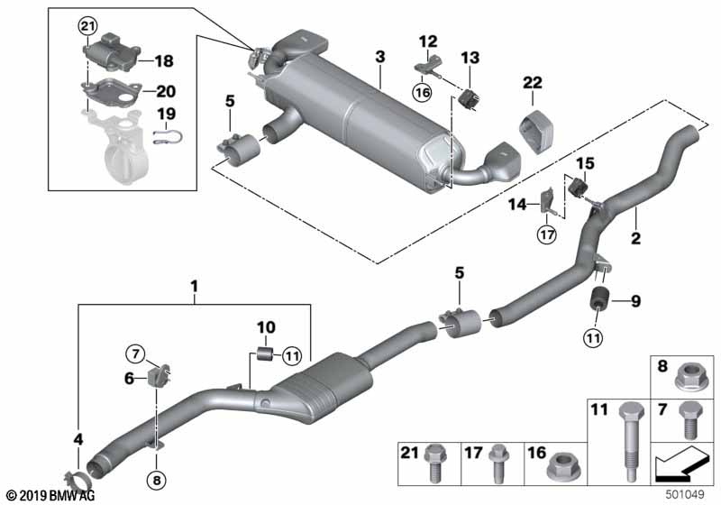Система выпуска ОГ Зд