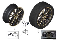 BMW л/с диск M многоспиц.732M - 20"
