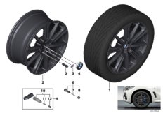 BMW л/с диск M звездообр.сп.748M - 20"