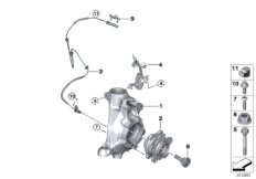 Пов.опора/подш.ступ.пер.колеса полн.пр.