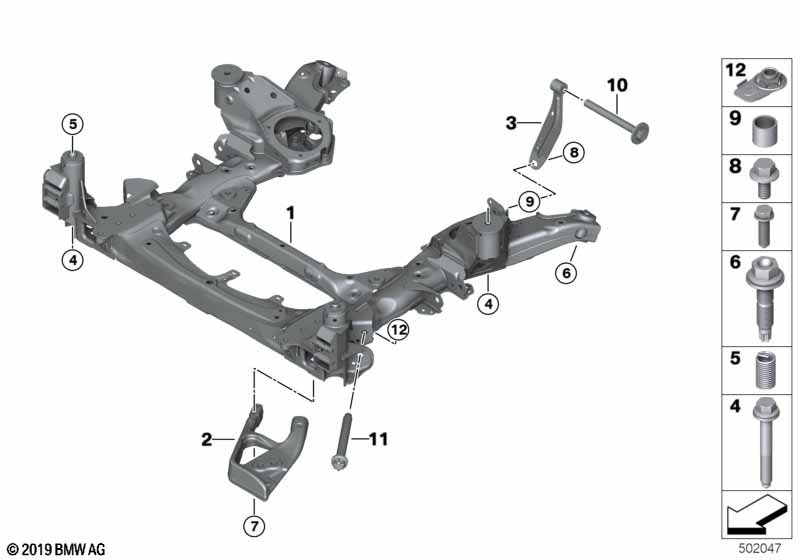 балка переднего моста