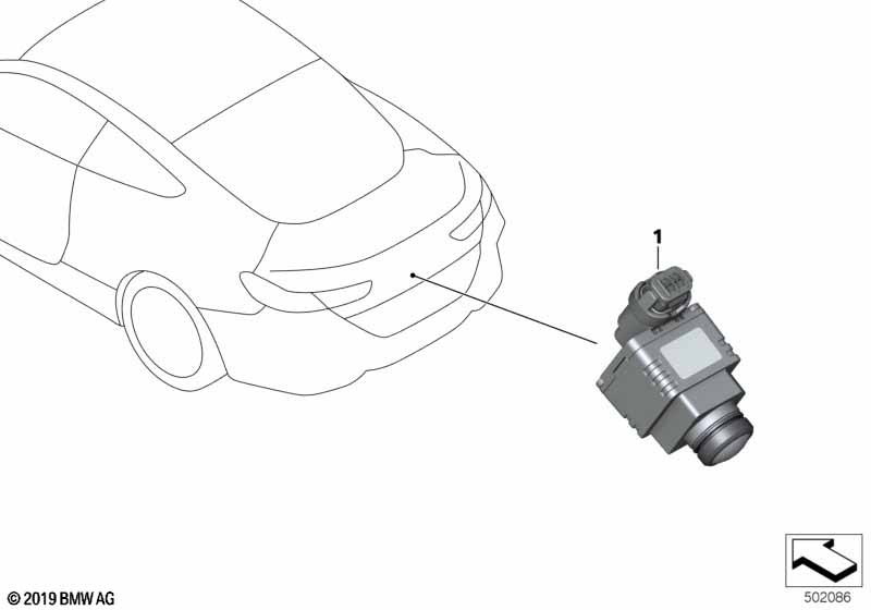 G-серия камера заднего вида