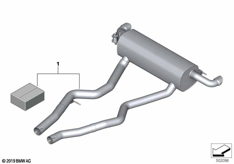 G20 340M глушитель Performance