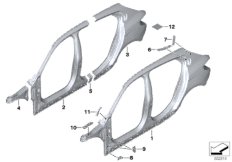 боковой каркас