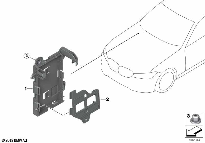 Держатель Body Domain Controller (BDC)
