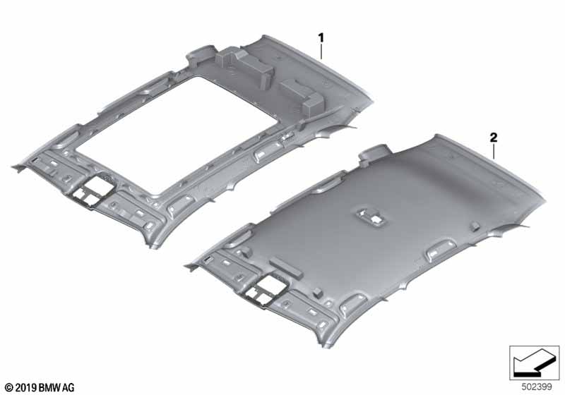 Individual потолок Alcantara