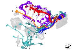 жгут проводов двигателя