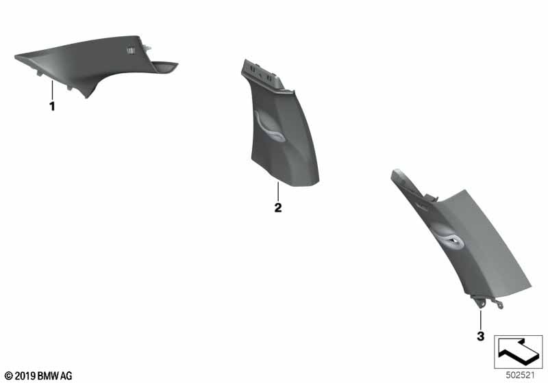 Облицовка стоек Indi Пд,Центр,Зд