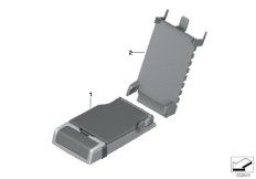 Средний подлокотник сиденья Зд