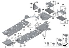 Облицовка днища кузова