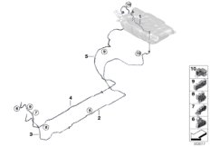 Топливопровод/ элементы крепления