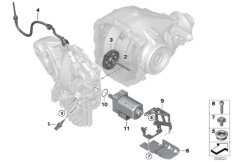 Редуктор заднего моста / вспом.оборуд.