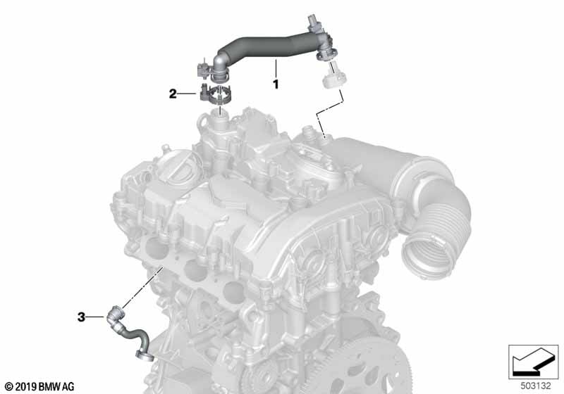 Система вентиляции картера