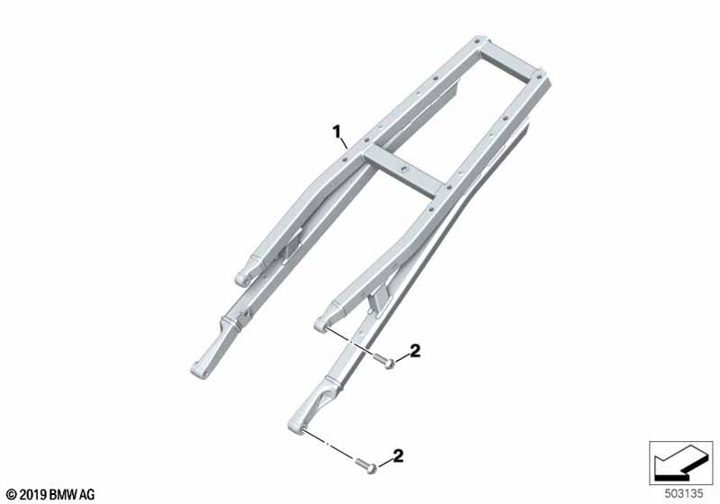 Задняя часть рамы