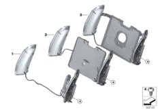 Переднее сиденье, функции комфорта