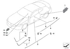 Светодиодный модуль/световод/ЭБУ