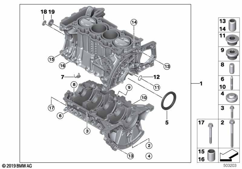 N16 блок цилиндров