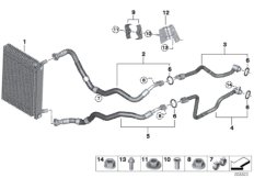 Маслян.радиатор/трубопр.масл.радиатора