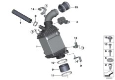 Охладитель наддувочного воздуха