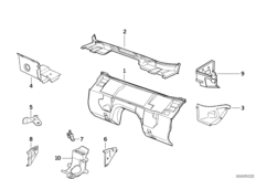 Детали щитка передка