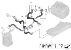 Контур охлажд.жидк.высоковол.аккум.блок
