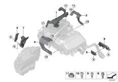Элементы крепления жгута проводов