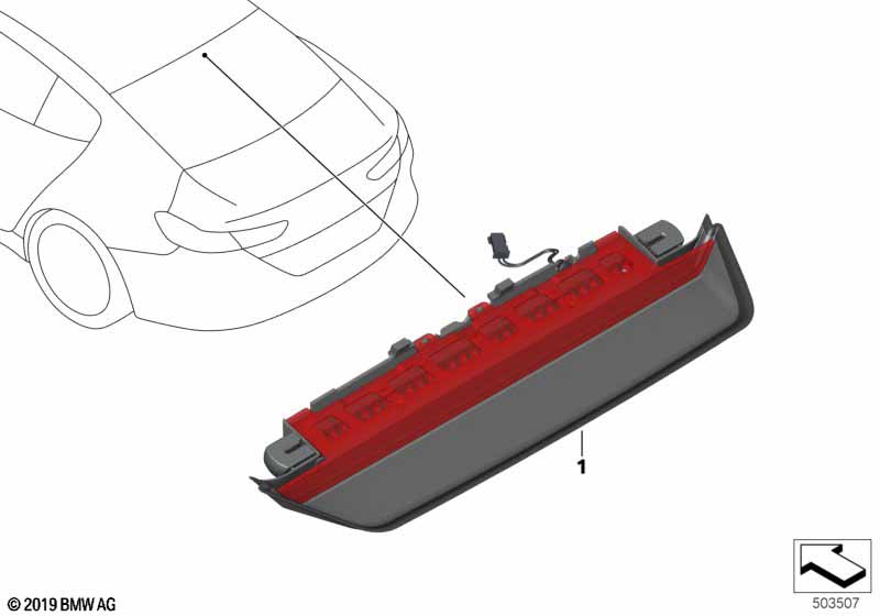 Третий фонарь стоп-сигнала