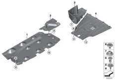 Облицовка днища кузова
