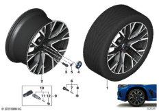BMW л/с д. звездообр.сп.809M- 21"/22" SZ