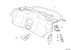 Перегородка багажного отделения