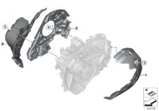 Коробка передач E, доп.элементы