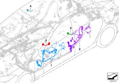 Жгуты проводов двери
