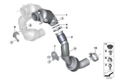 Катализатор рядом с двигателем
