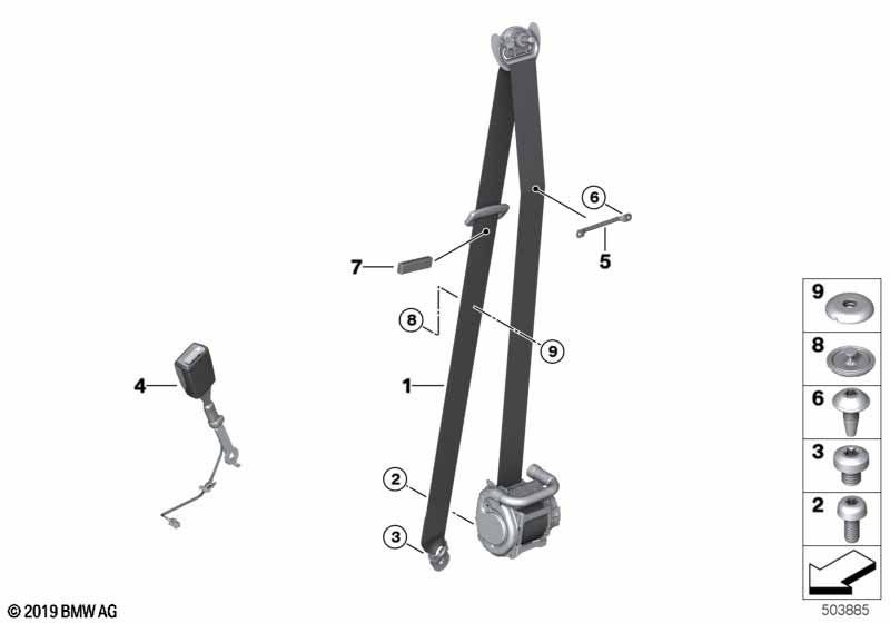 Ремень безопасности Пд