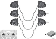 Переключатель рулевого колеса M-Sport