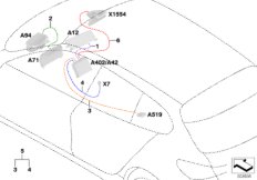 Рем.кабель основного жгута проводов HSD