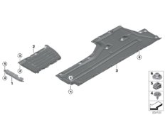 Облицовка днища кузова