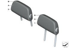 Подголовник Individual Зд кожа