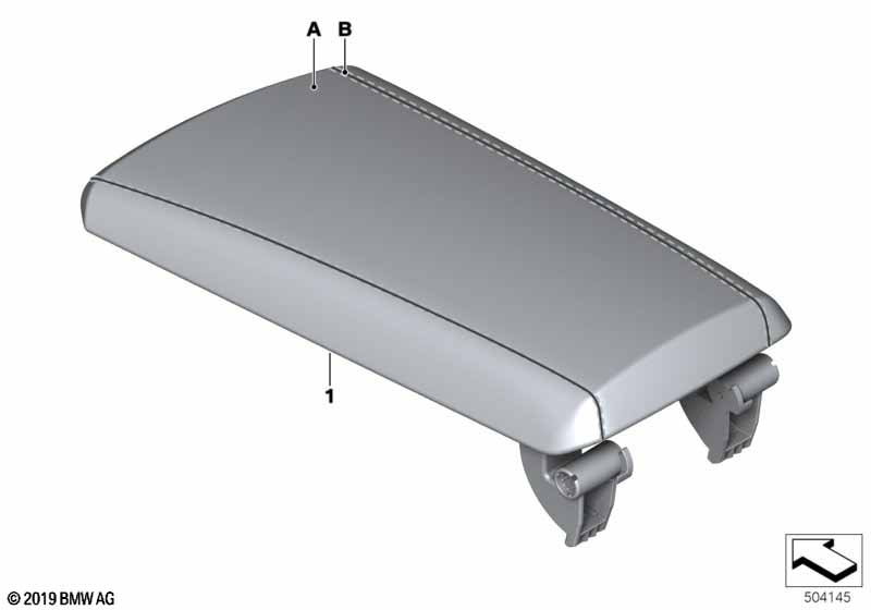 Подлокотник Individual кожа Пд